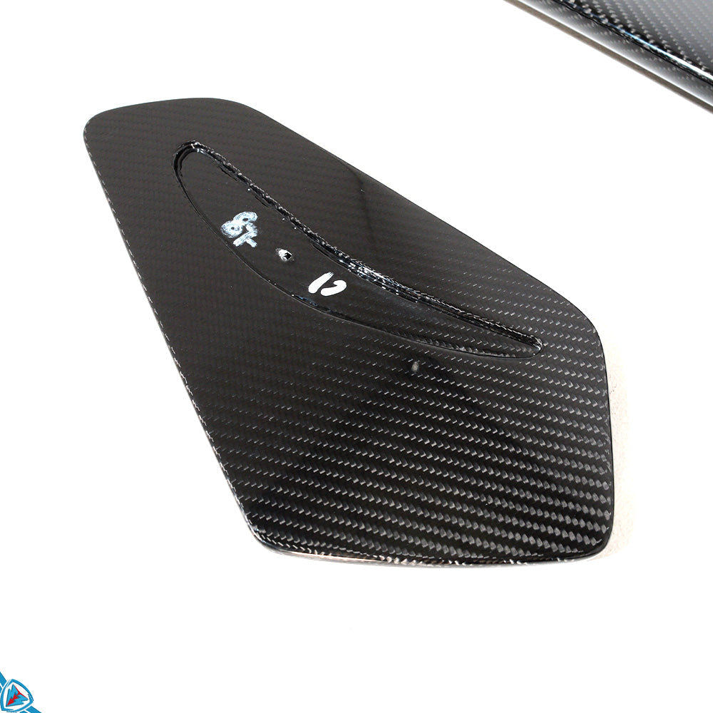 2017-2025 Porsche 718 Boxster & Cayman (982) Dry Carbon Fiber GT4 RS Style Swan Neck Wing