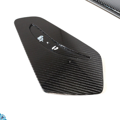 2017-2025 Porsche 718 Boxster &amp; Cayman (982) Dry Carbon Fiber GT4 RS Style Swan Neck Wing