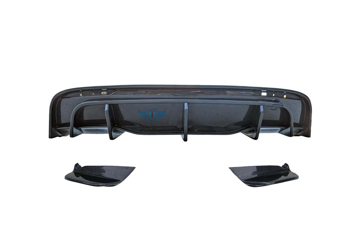 2020-2025 Tesla Model Y (1st Gen) Carbon Fiber SHX Full Replacement Rear Diffuser | FYBR Aerodynamics