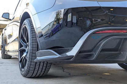 2020-2025 Tesla Model Y (1st Gen) Carbon Fiber SHX Full Replacement Rear Diffuser | FYBR Aerodynamics