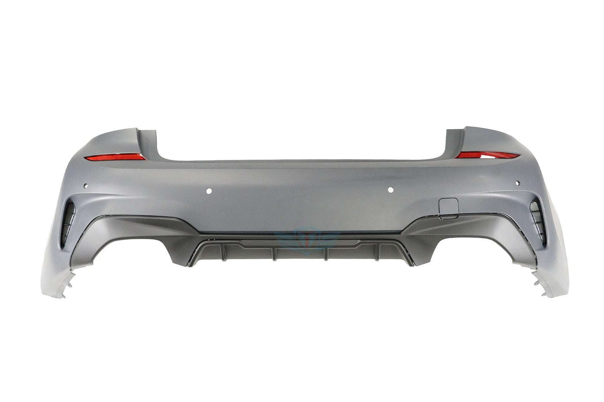 2019-2022 BMW Pre-LCI 3 Series (G20) M Sport (M340i) Style Rear Bumper Conversion Kit - Prop and Piston