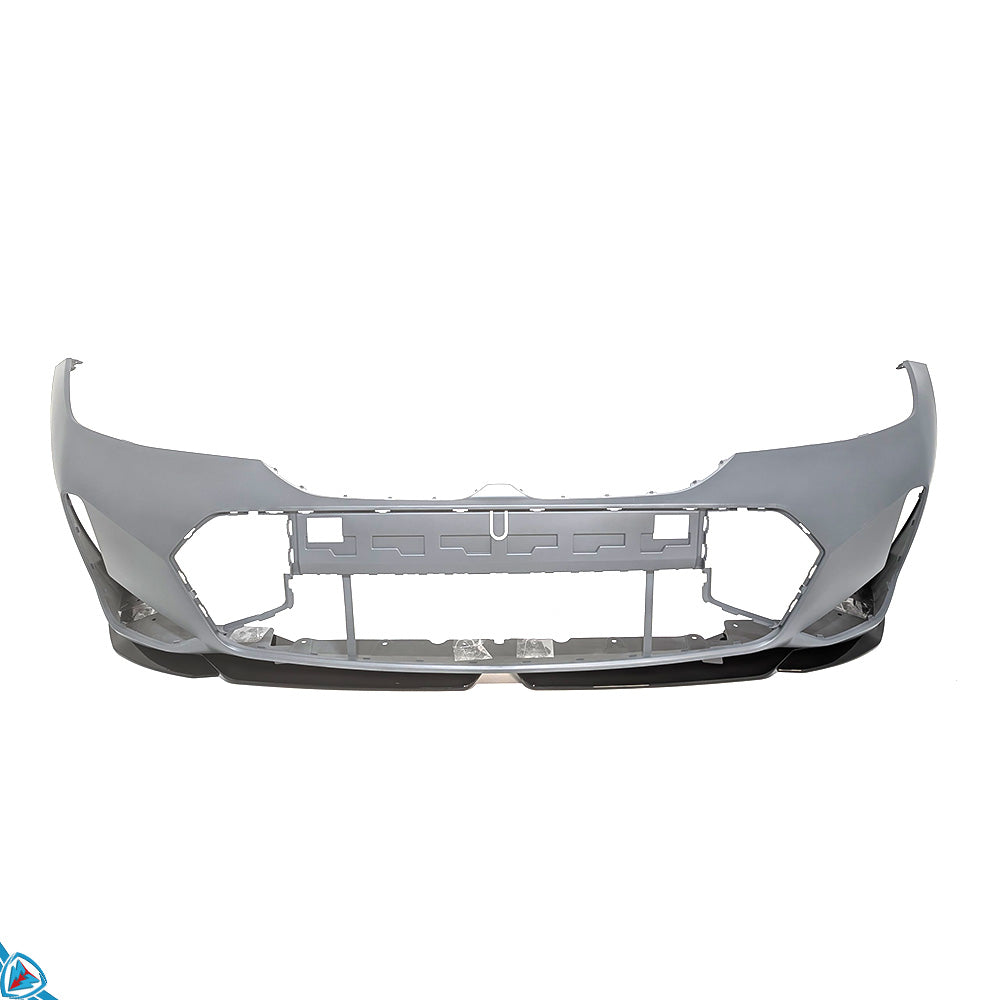2023-2026 BMW 3 Series LCI (G20) M Performance Style Gloss Black Front Lip | E3Tuning