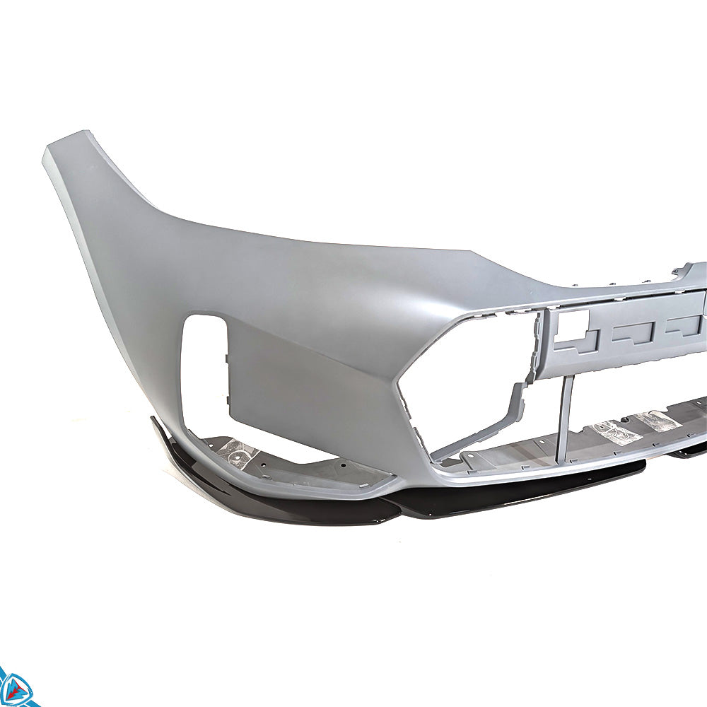 2023-2026 BMW 3 Series LCI (G20) M Performance Style Gloss Black Front Lip | E3Tuning