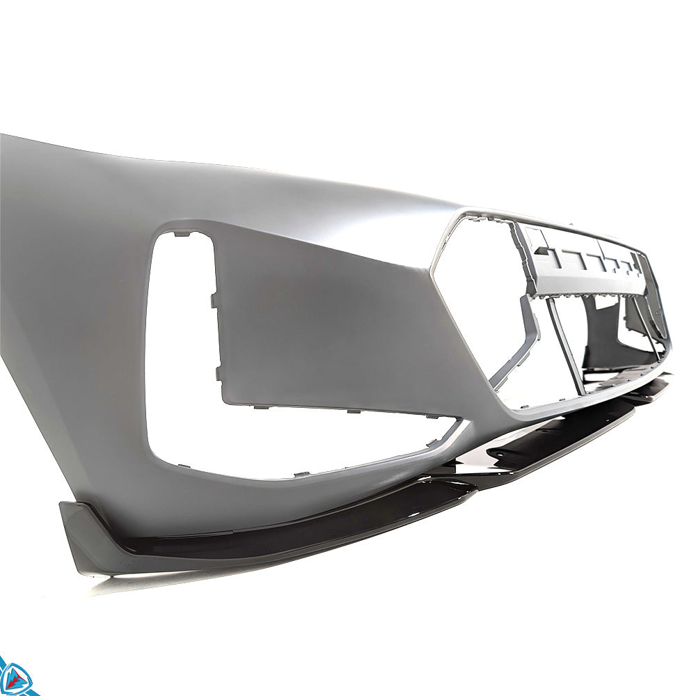 2023-2026 BMW 3 Series LCI (G20) M Performance Style Gloss Black Front Lip | E3Tuning
