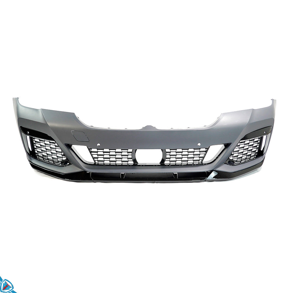 2021-2023 BMW LCI 5 Series (G30) M Performance Front Lip [Gloss Black] - Prop and Piston