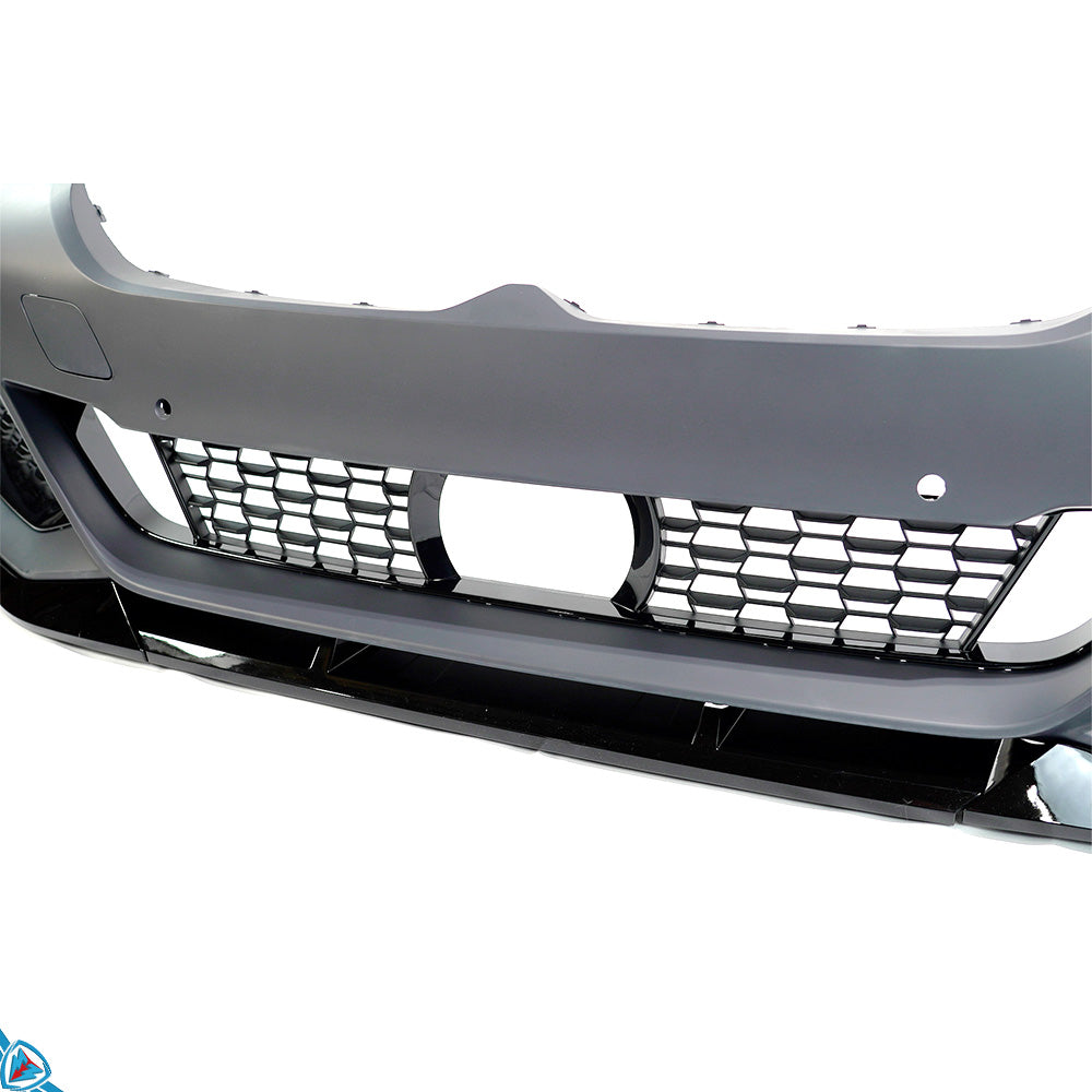 2021-2023 BMW LCI 5 Series (G30) M Performance Front Lip [Gloss Black] - Prop and Piston