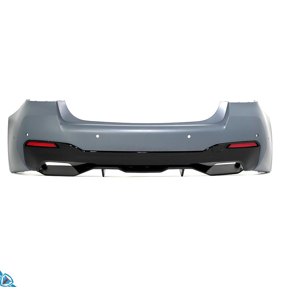 2021-2023 BMW 5 Series LCI (G30/G31) M Sport Style Polypropylene Rear Diffuser | E3Tuning
