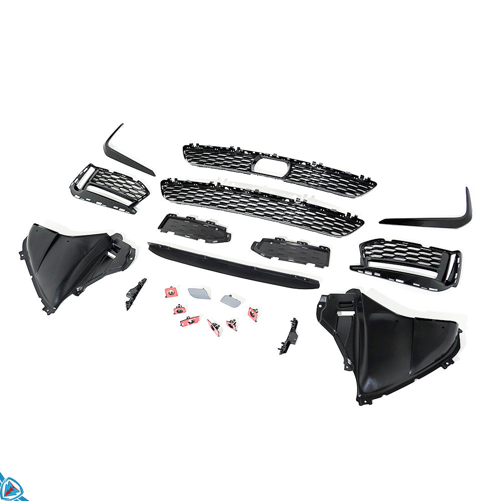 2017-2020 BMW Pre-LCI 5 Series (G30) M Sport Style Front Bumper Conversion Kit - Prop and Piston