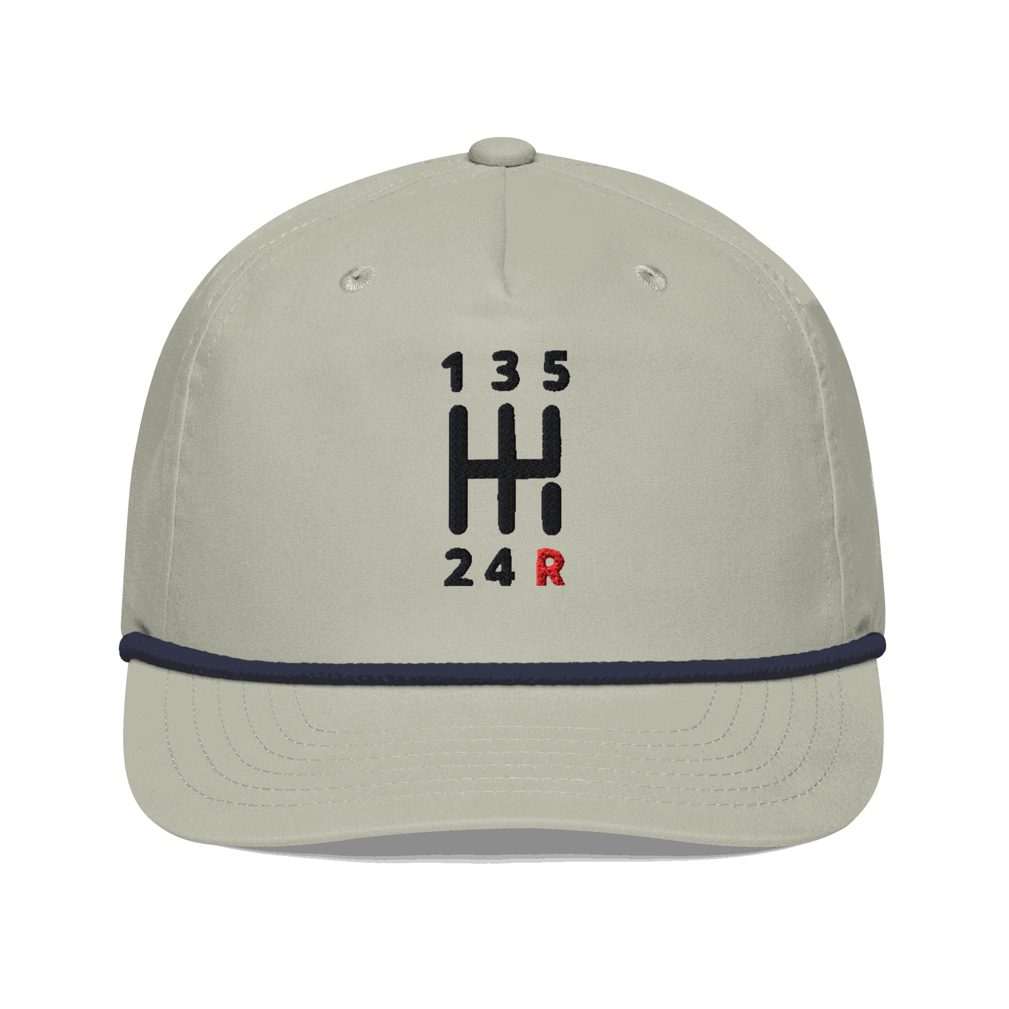 Manual Transmission Automotive Hat Grey