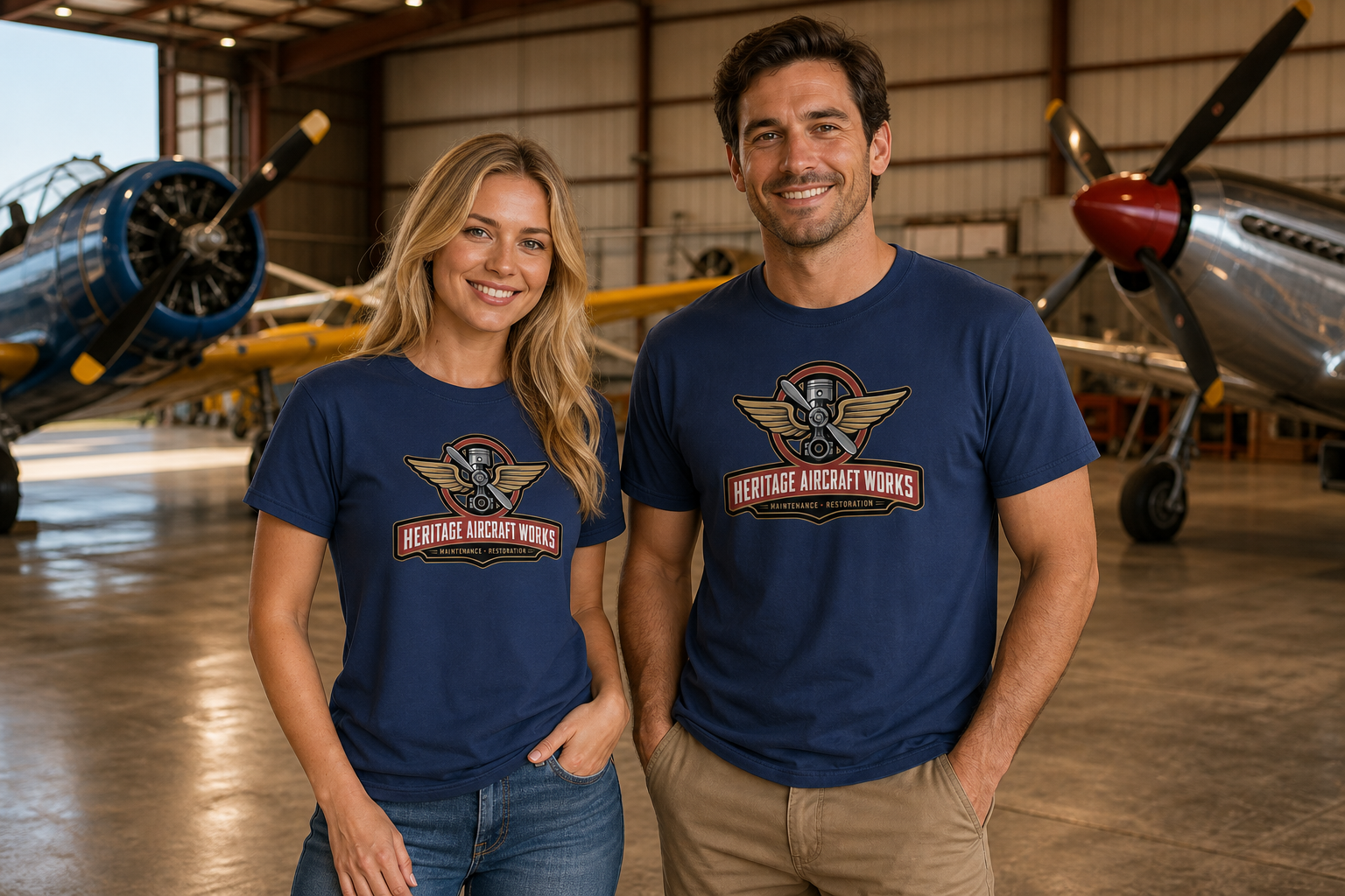 Vintage aviation t-shirt airplane lovers tee pilot gift