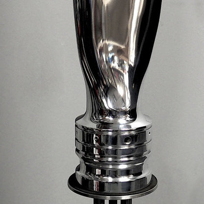 The Propsicle Modern Aviation Art CESSNA 402 Mirror Polished Chrome Airplane Propeller Blade Sculpture ( McCauley )