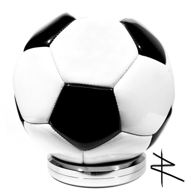 Ultra Premium 5-1/2" Polished Signed Basketball Soccer Bowling Ball Display Stand