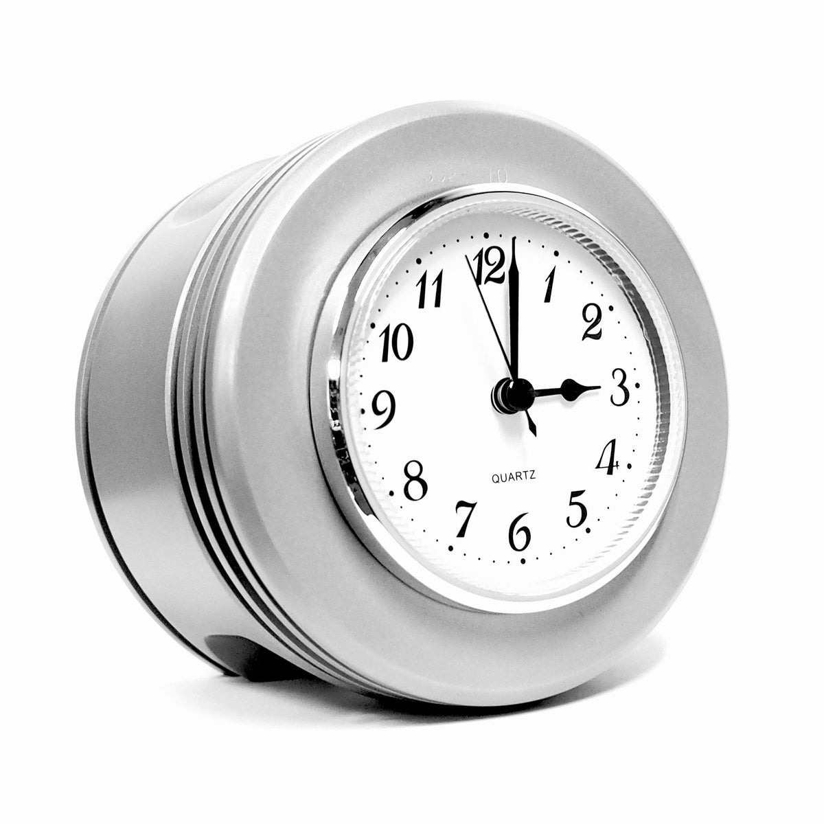 J-Cobs WWII Boeing Stearman Warbird Radial Engine Piston Desk Clock (Raw Edition) - Prop and Piston