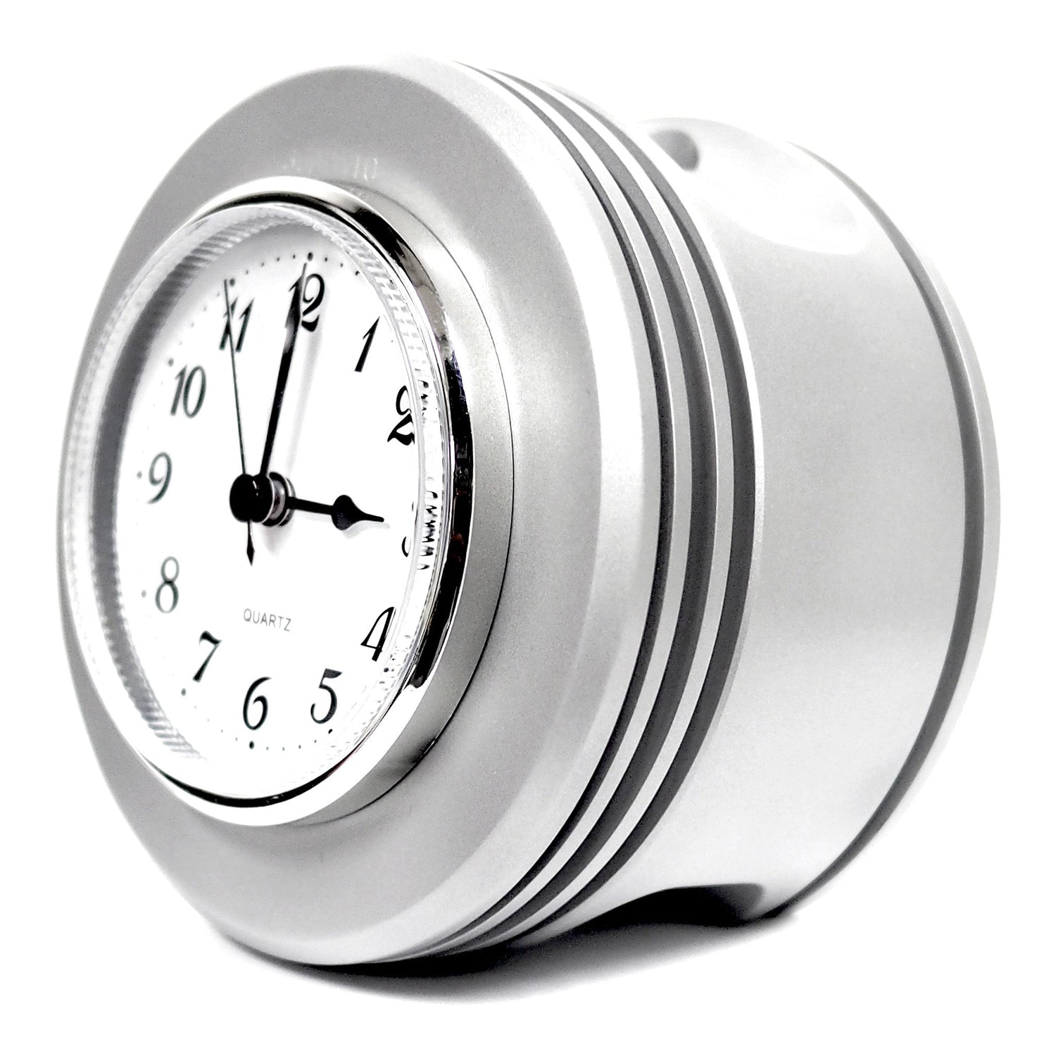 J-Cobs WWII Boeing Stearman Warbird Radial Engine Piston Desk Clock (Raw Edition) - Prop and Piston