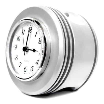 J-Cobs WWII Boeing Stearman Warbird Radial Engine Piston Desk Clock (Raw Edition) - Prop and Piston