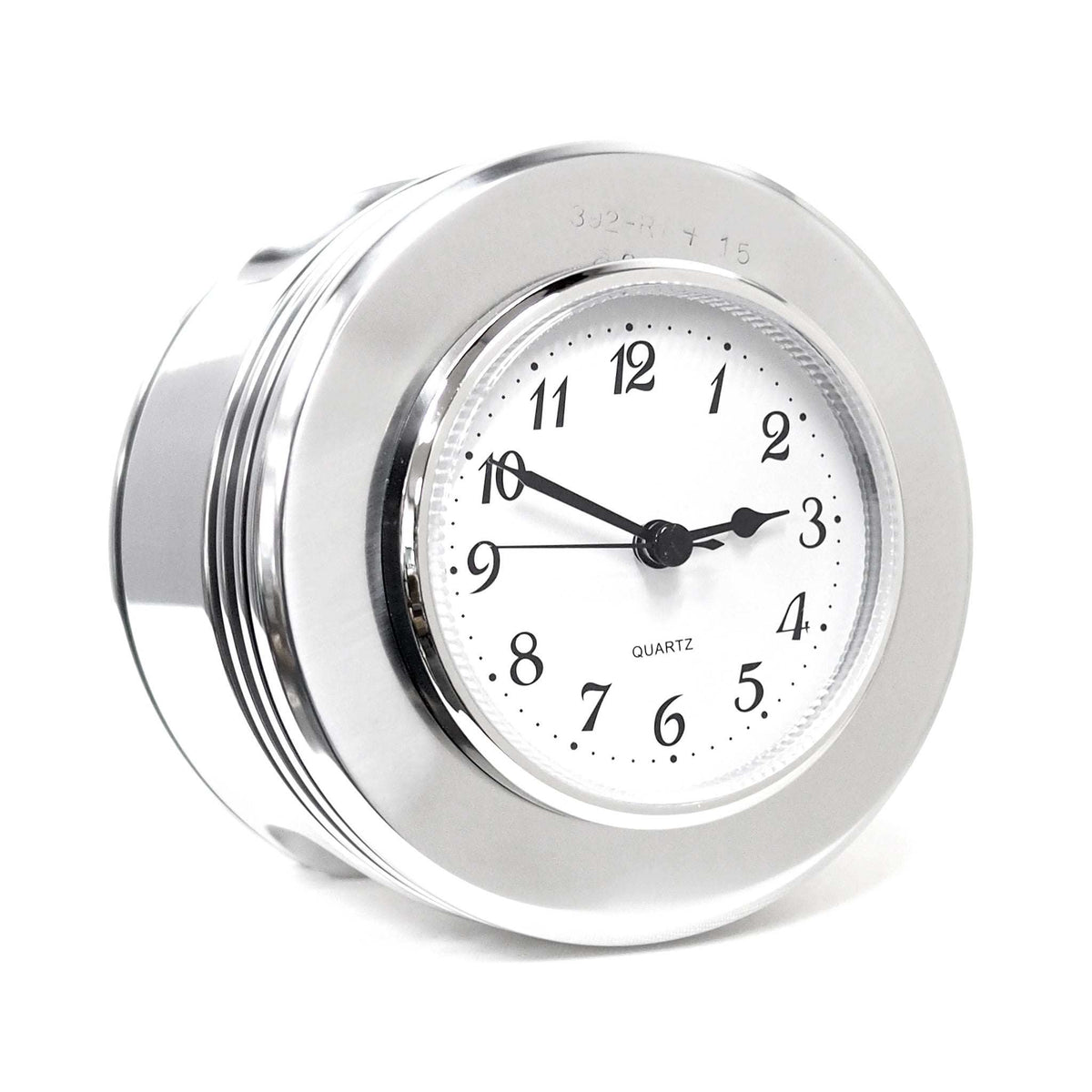 WWII Boeing Stearman radial engine piston polished desk clock