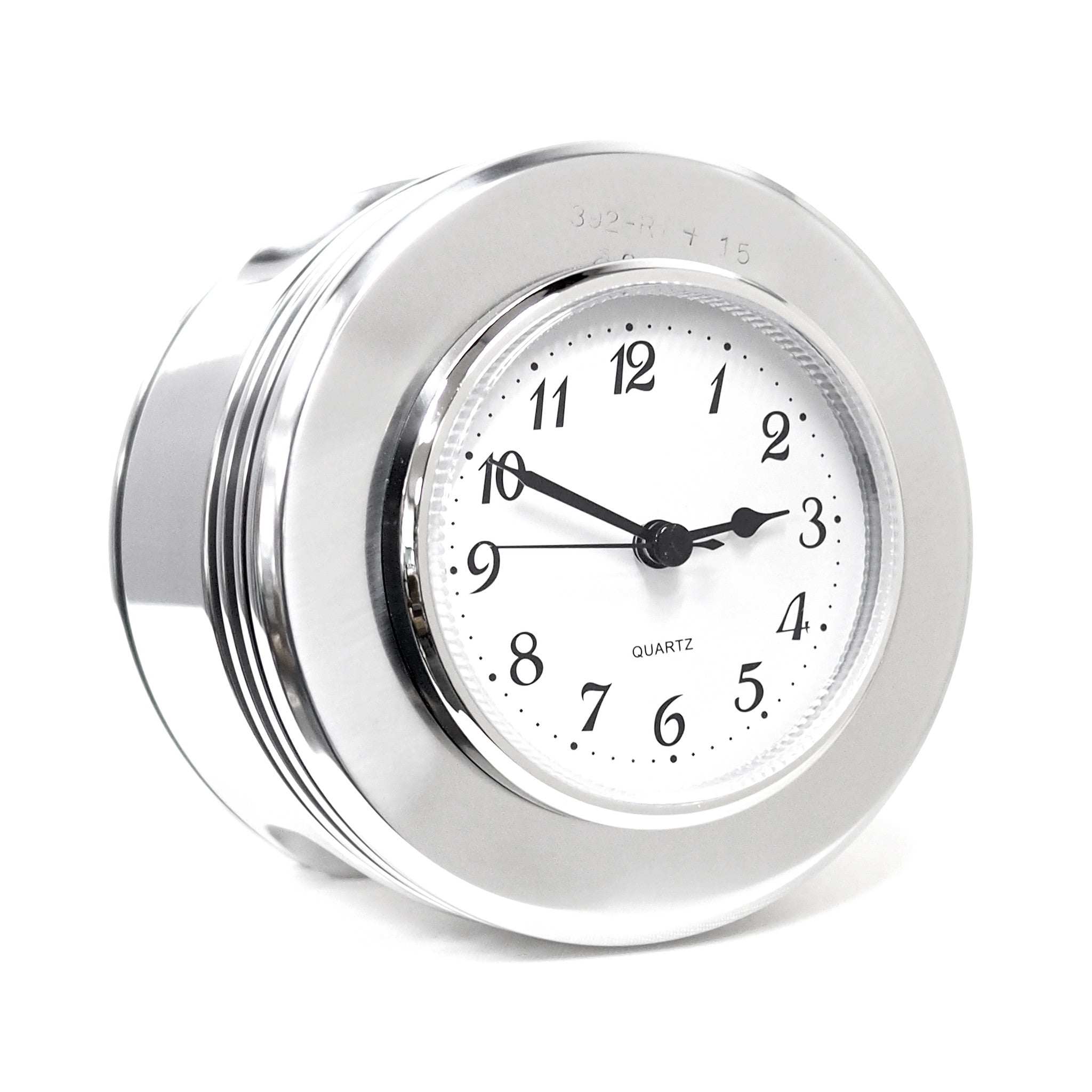 WWII Boeing Stearman radial engine piston polished desk clock