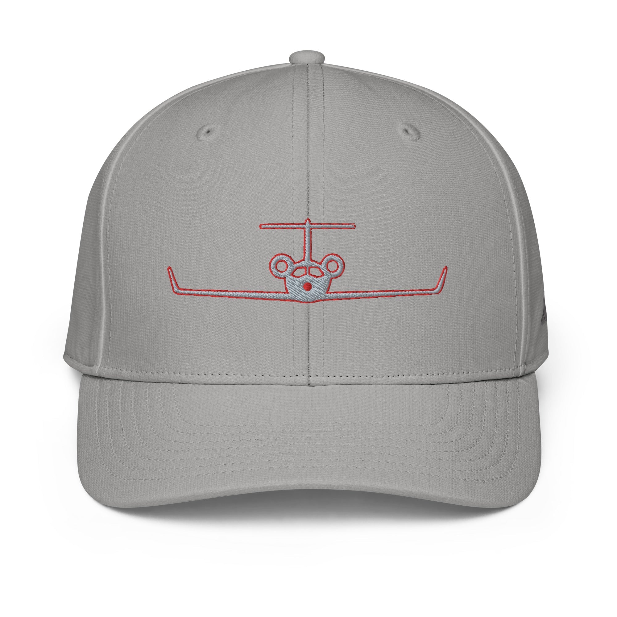 Jet Set Adidas Performance Cap Grey and Red - Prop and Piston