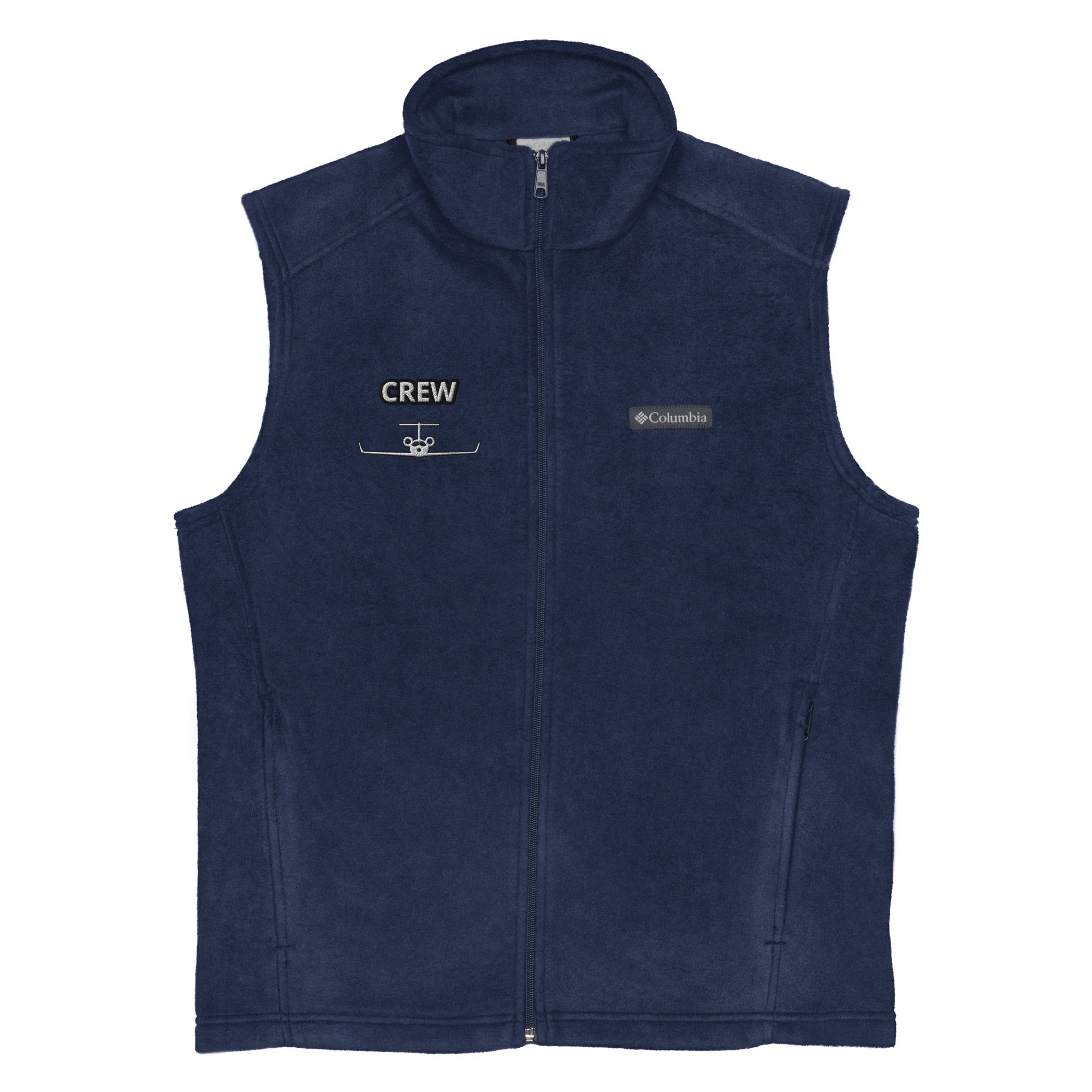 Jet Set Crew Columbia fleece vest - Prop and Piston