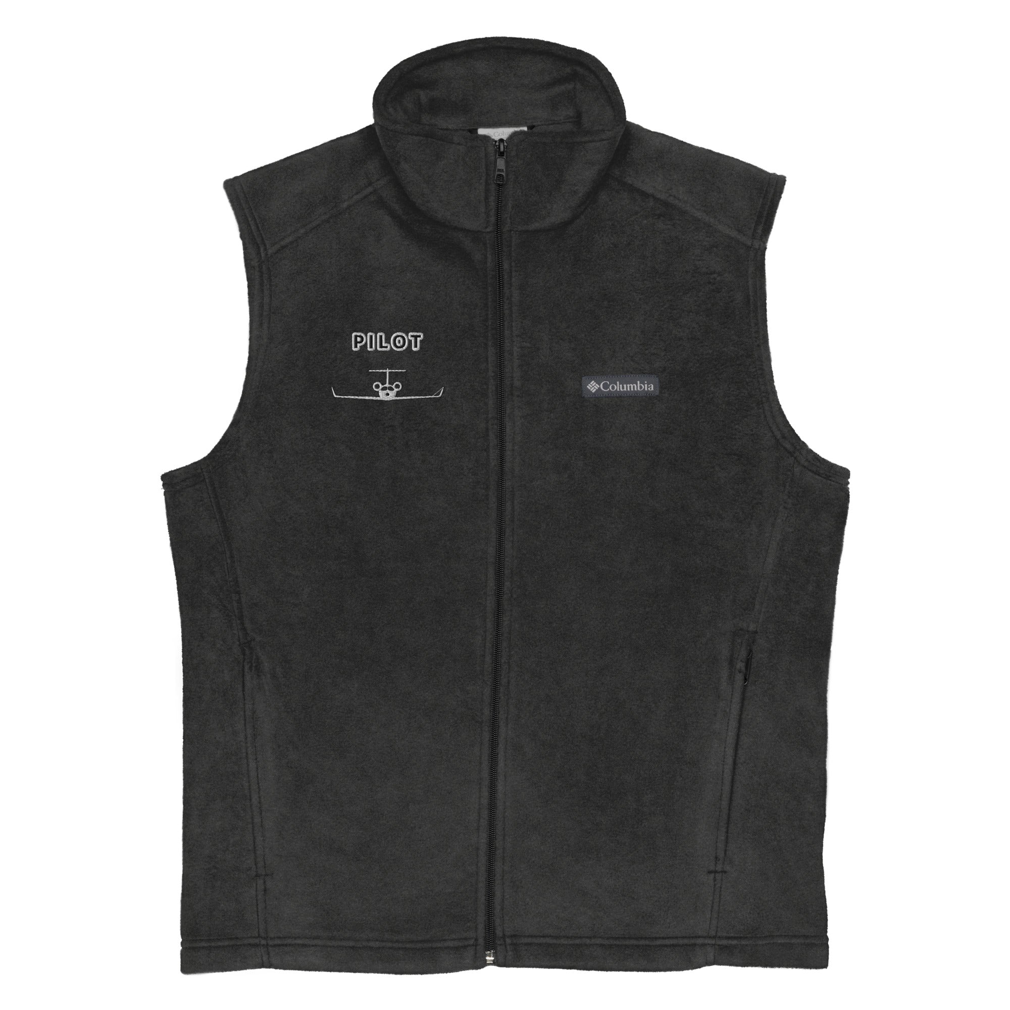 Jet Set Pilot Columbia fleece vest - Prop and Piston