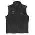 Jet Set Pilot Columbia fleece vest men’s black zippered pockets soft thermal retention fleece