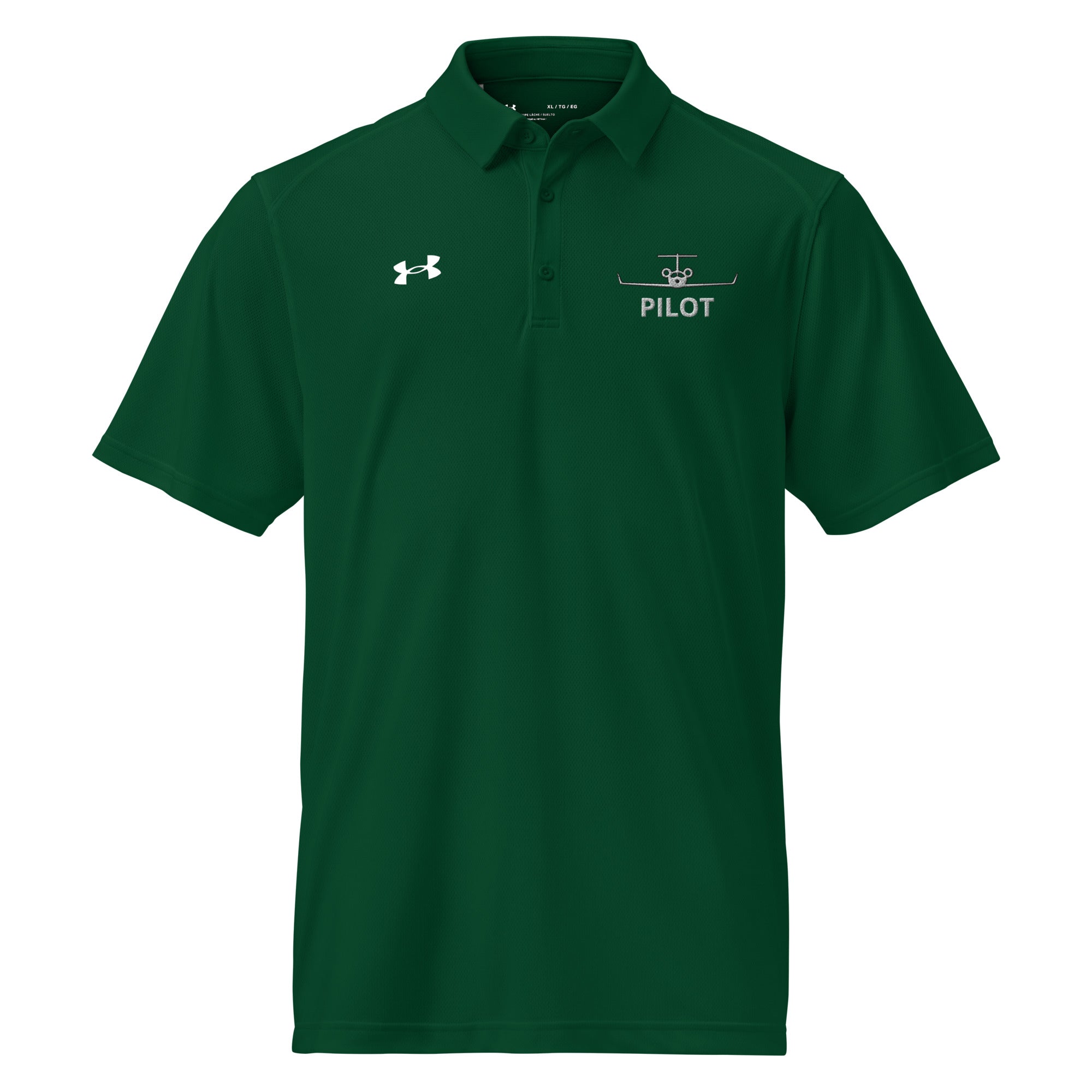 Jet Set Pilot Under Armour® men's polo - Prop and Piston