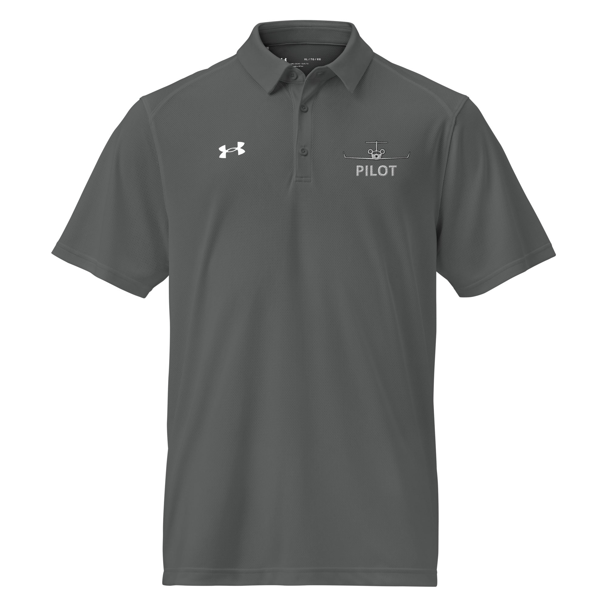 Jet Set Pilot Under Armour® men's polo - Prop and Piston