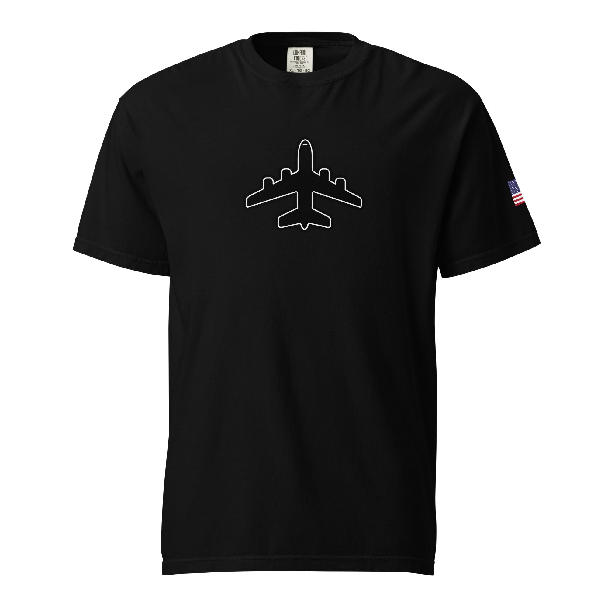 Jumbo Jet Unisex garment - dyed heavyweight t-shirt - Prop and Piston