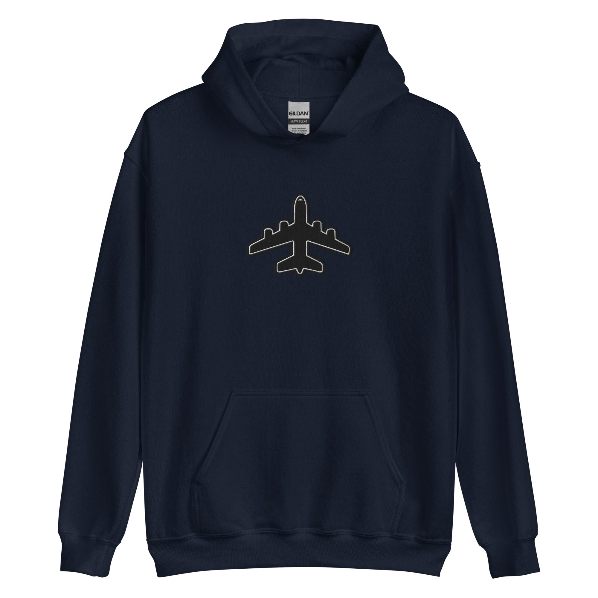 Jumbo Jet Unisex Hoodie - Prop and Piston