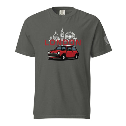 London Car T-Shirt – Vintage British Motoring Style - Prop and Piston
