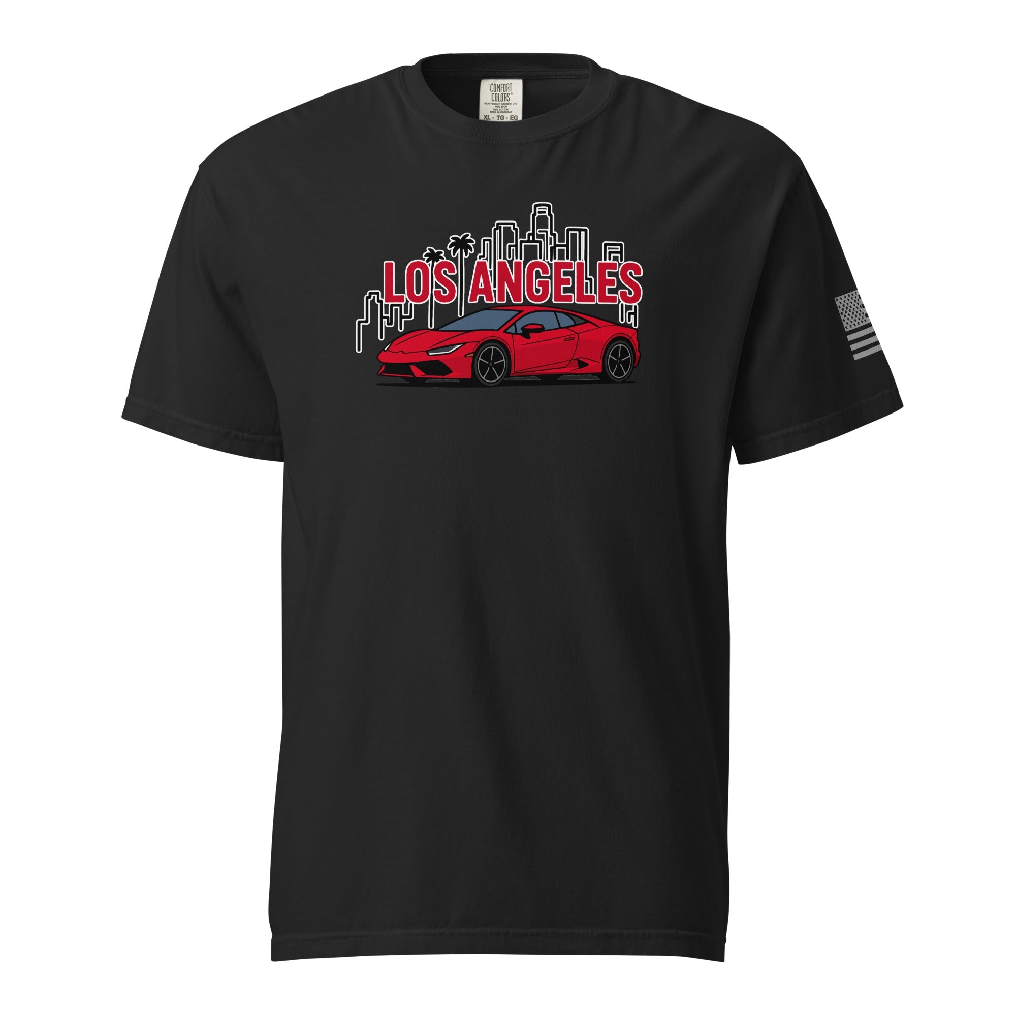 Los Angeles Supercar Tee – Fast Life, City Vibes - Prop and Piston