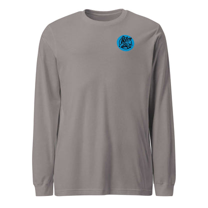 Lucky Lady Front Logo &amp; Large Back Unisex Long Sleeve Tee - Prop and Piston