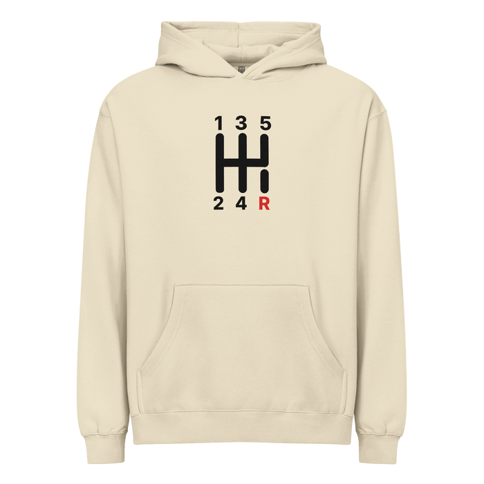 manual-transmission-hoodie-front.jpg (alt: “manual transmission hoodie front view”)