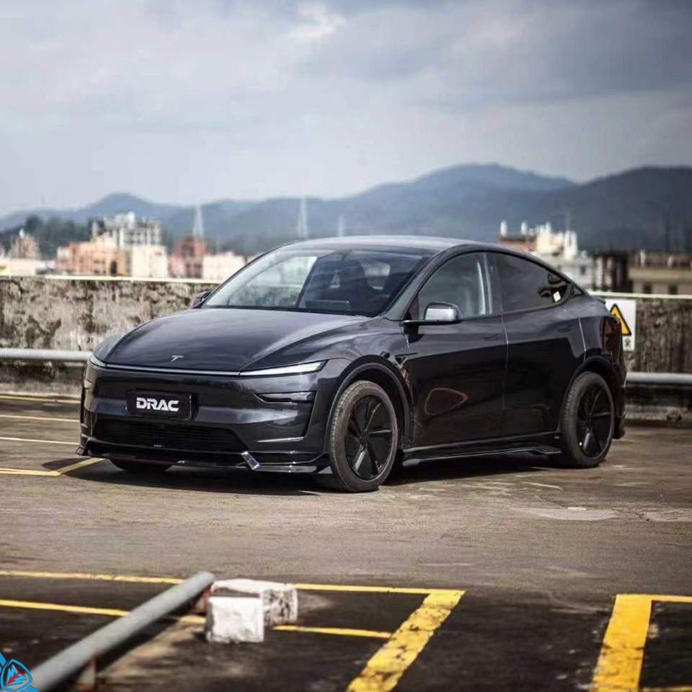2025+ Tesla Model Y (Juniper) Aero Style Gloss Black ABS Body Kit | DRAC