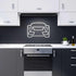 Metal Wall Art Nine Eleven Front decorative steel sign in multiple colors and sizes