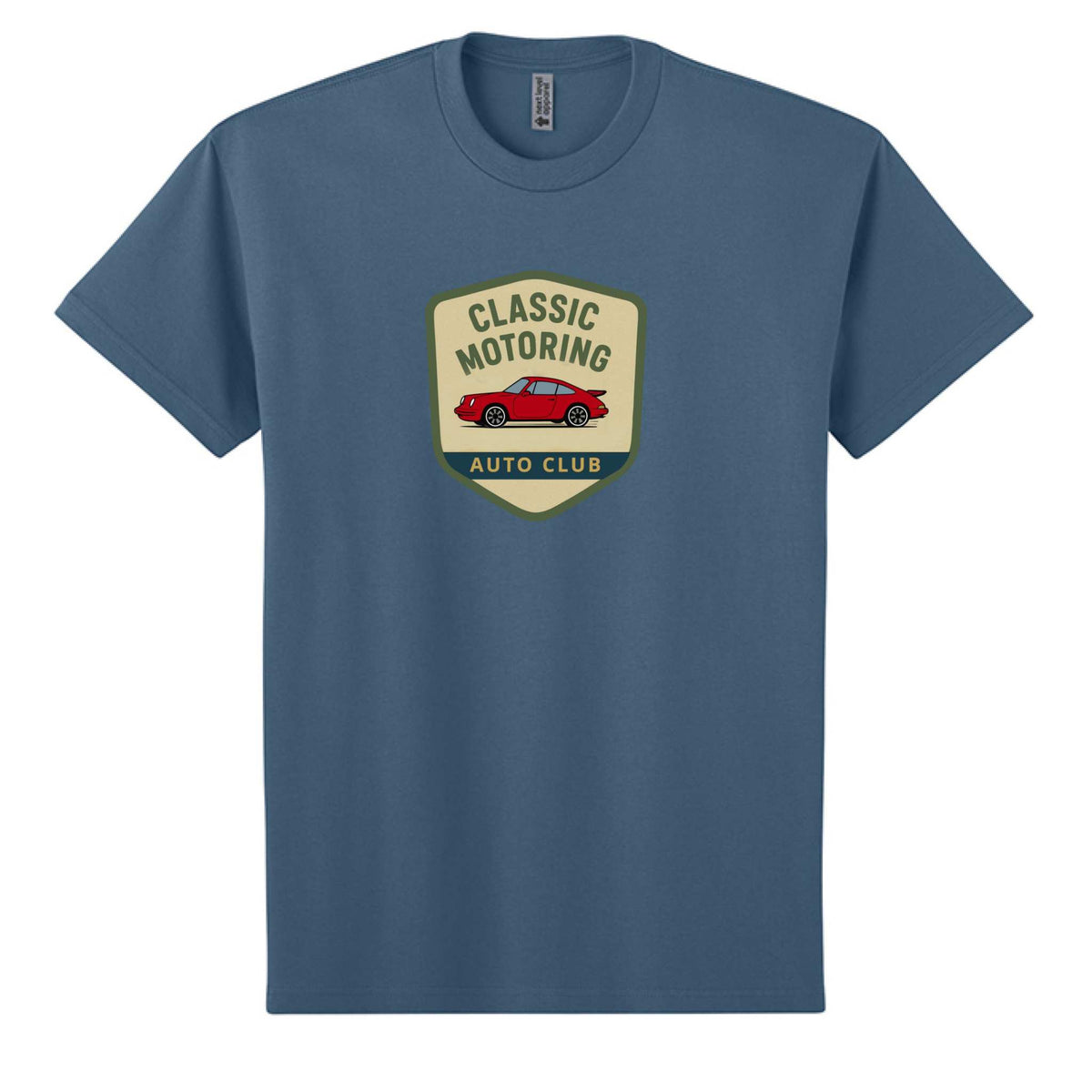 Next Level Apparel unisex heavyweight T-shirt in heather gray with relaxed fit and classic design