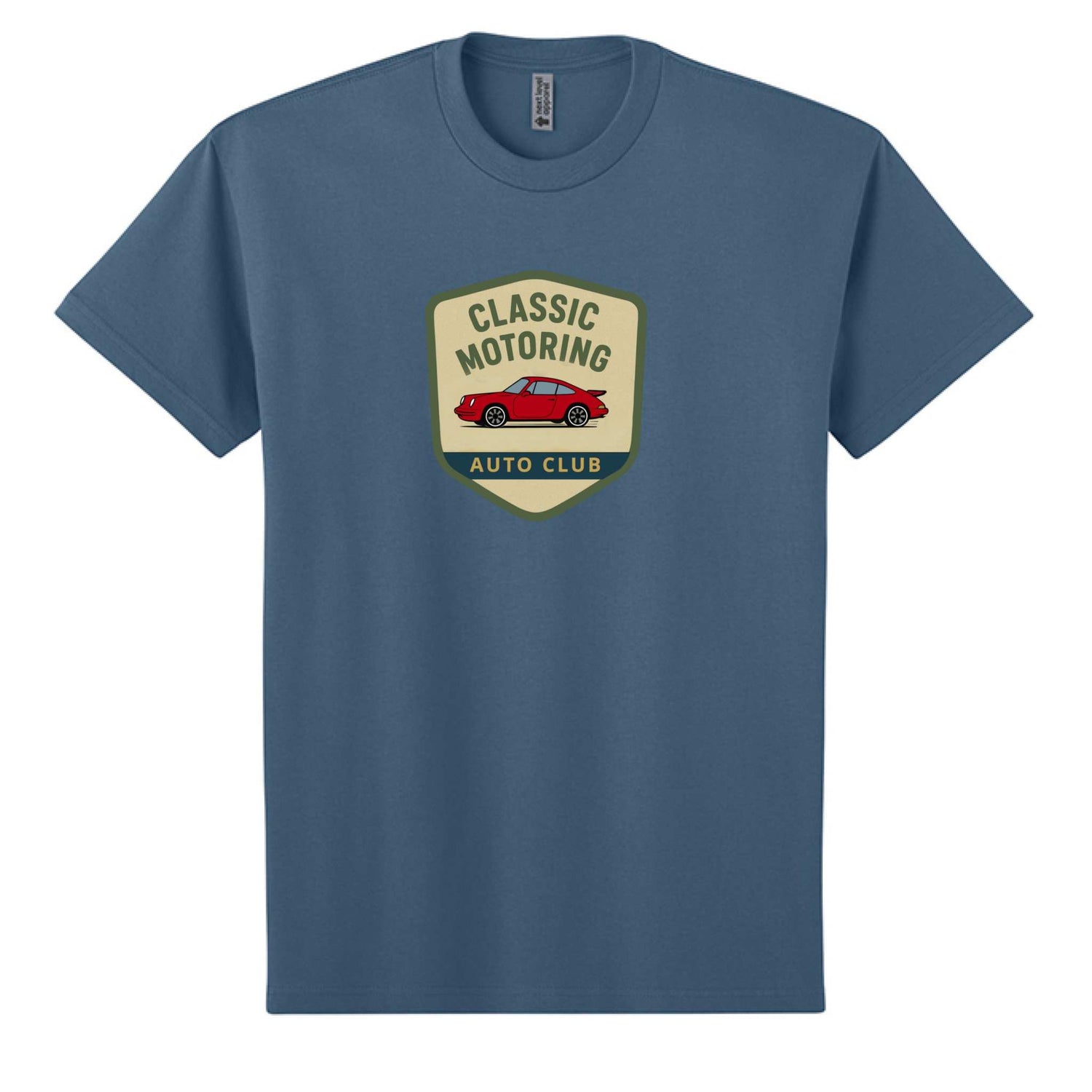 Next Level Apparel unisex heavyweight T-shirt in heather gray with relaxed fit and classic design