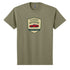Next Level Apparel unisex heavyweight t-shirt in heather gray with relaxed fit and dropped shoulder design