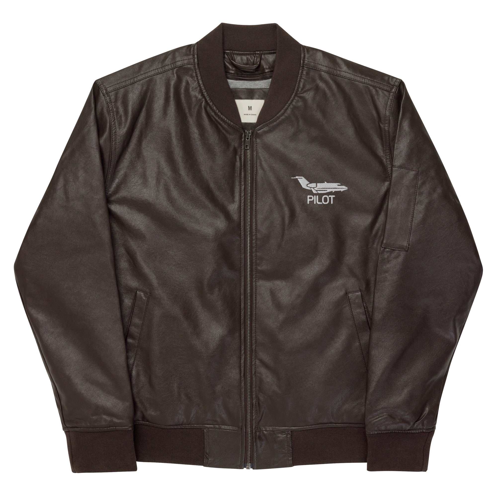 PILOT Leather Bomber Jacket - Prop and Piston