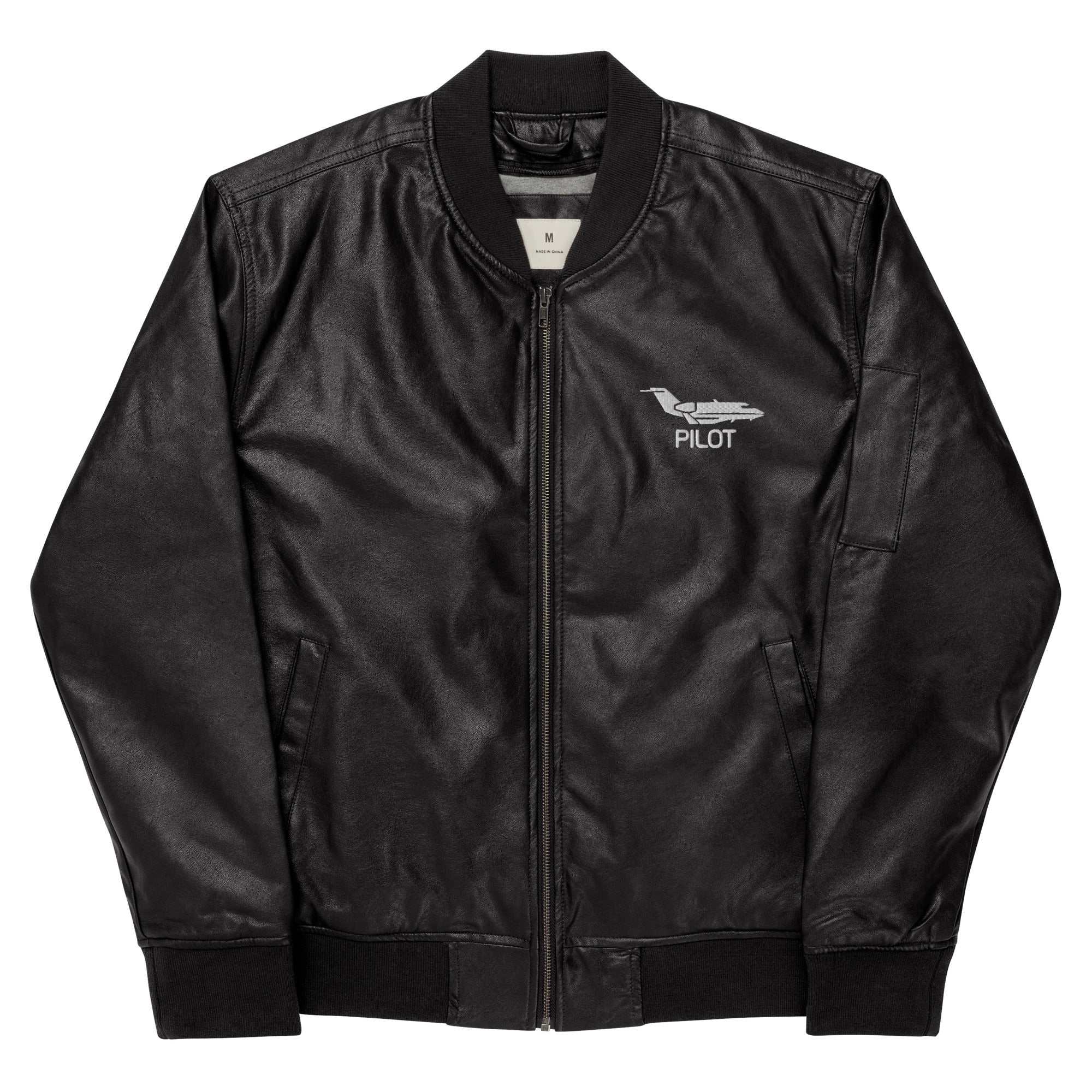 PILOT Leather Bomber Jacket - Prop and Piston