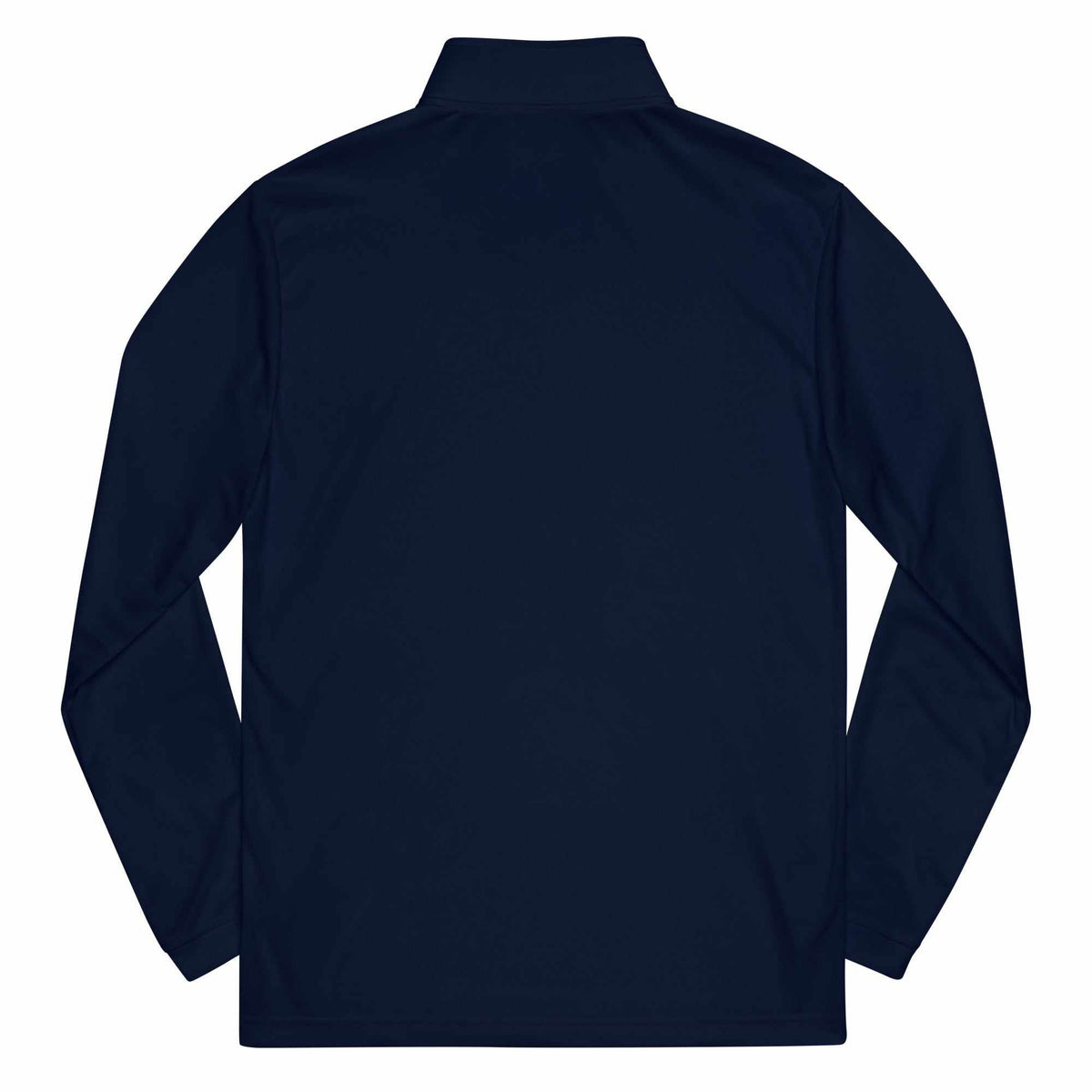 Pilot Quarter zip pullover lightweight sweat-wicking top with UPF 50+ protection and adidas logo on sleeve