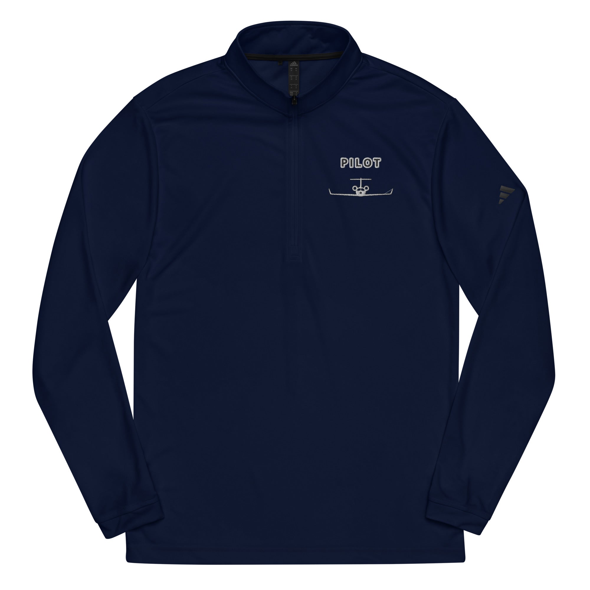 Pilot Quarter zip pullover - Prop and Piston