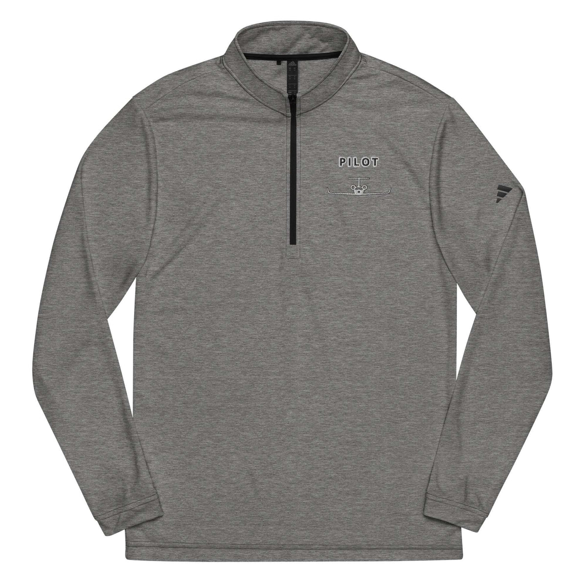 Pilot Quarter zip pullover lightweight sweat-wicking athletic top with UPF 50+ protection