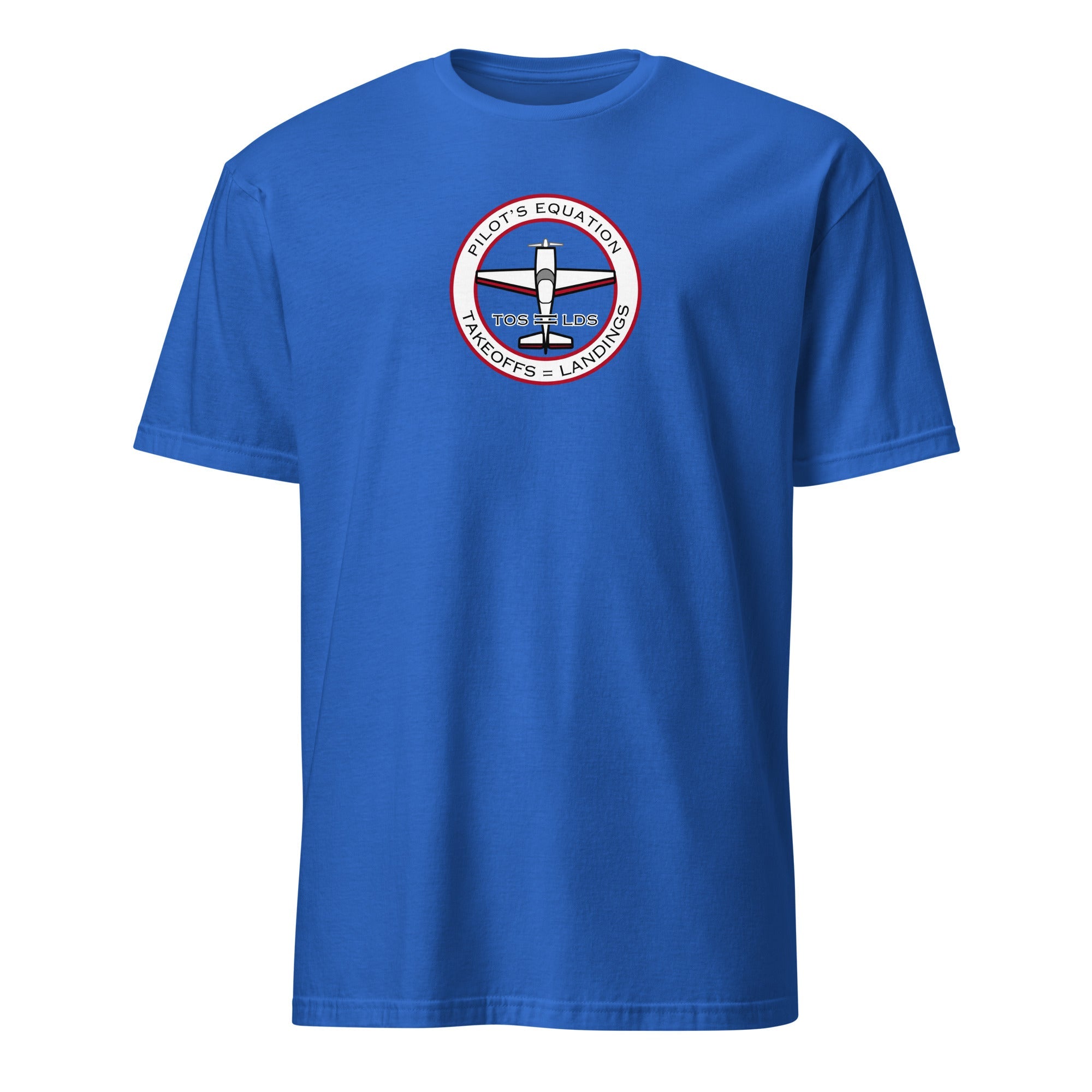 Pilot’s Equation Short Sleeve Unisex T-Shirt - Prop and Piston