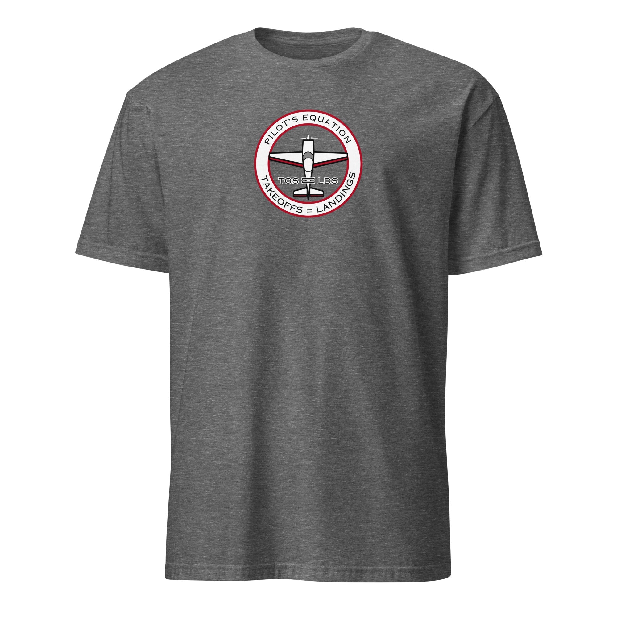 Pilot’s Equation Short Sleeve Unisex T-Shirt - Prop and Piston