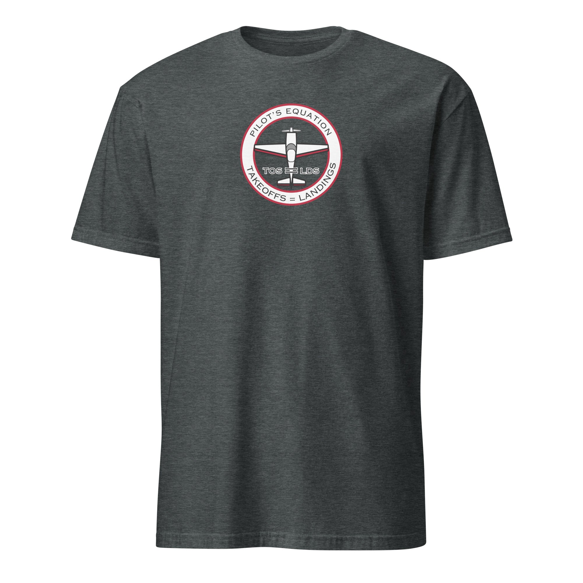 Pilot’s Equation Short Sleeve Unisex T-Shirt - Prop and Piston