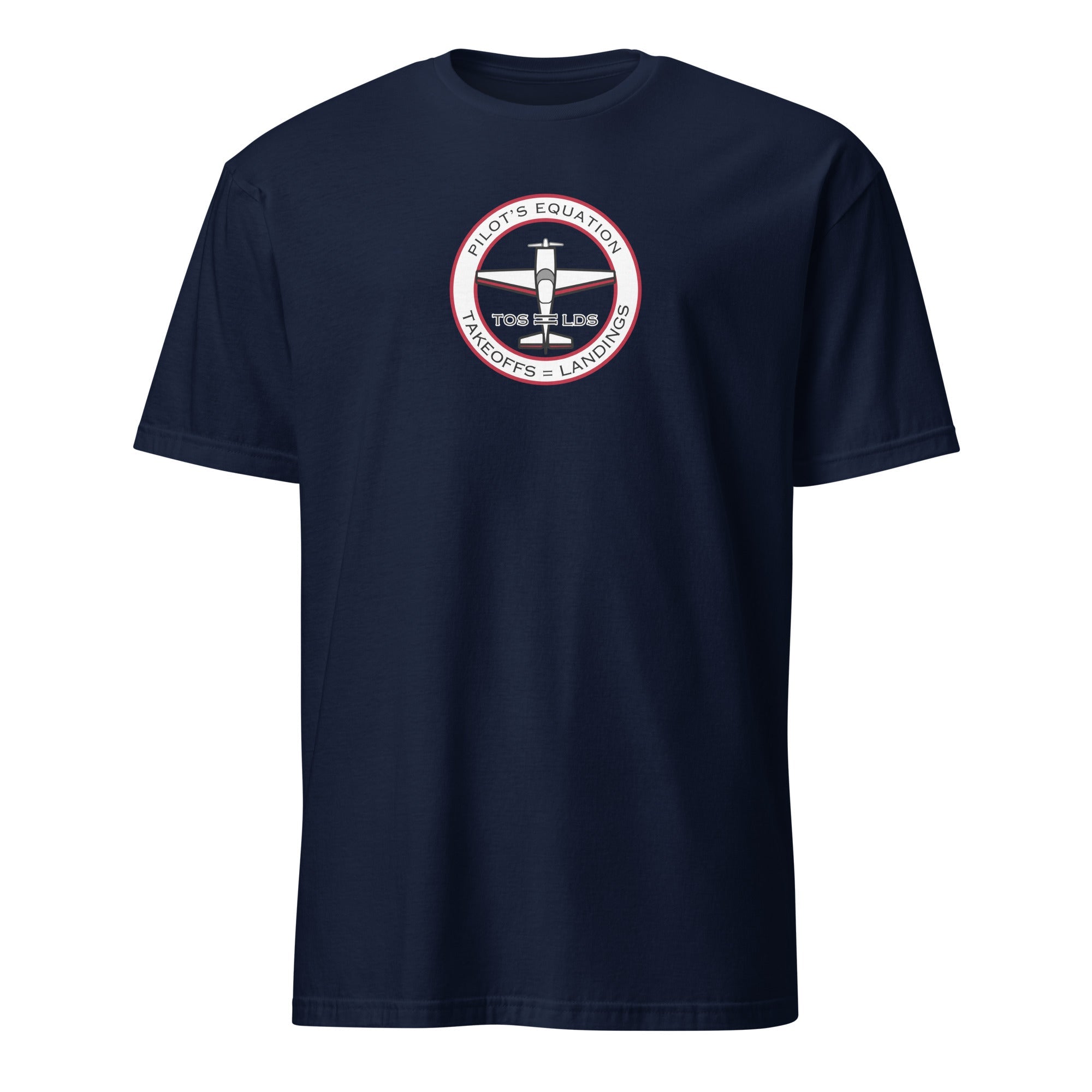 Pilot’s Equation Short Sleeve Unisex T-Shirt - Prop and Piston