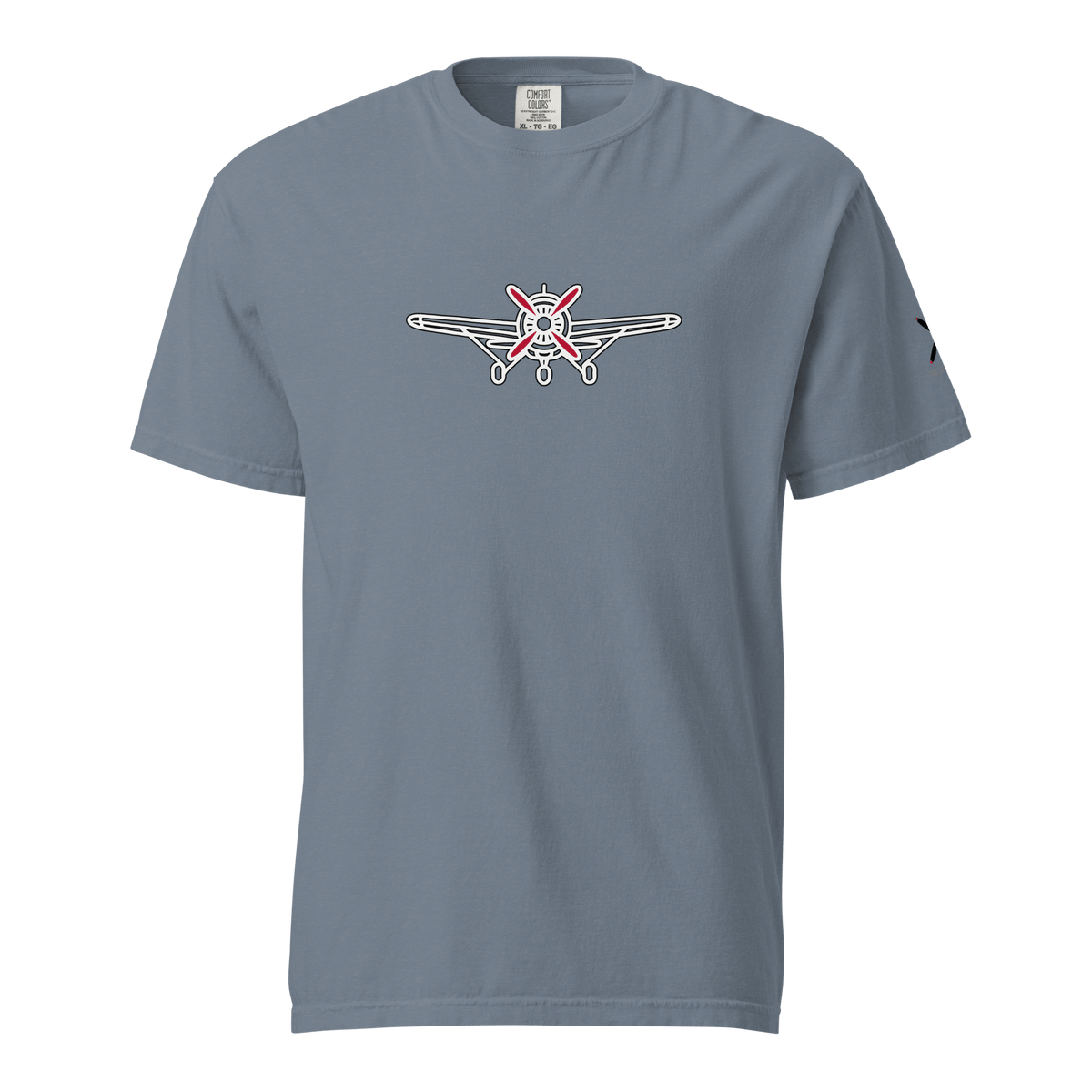 Plane 5 thick structured tee made of 100% ring-spun cotton with relaxed fit and durable stitching