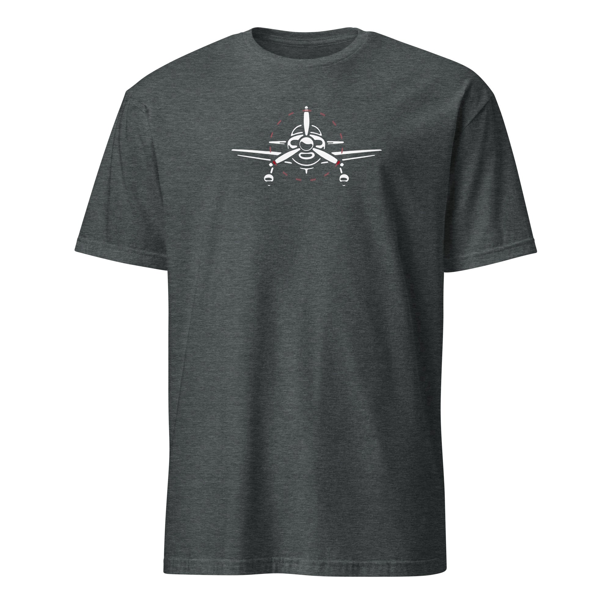 Plane 6 Short - Sleeve Unisex T-Shirt - Prop and Piston