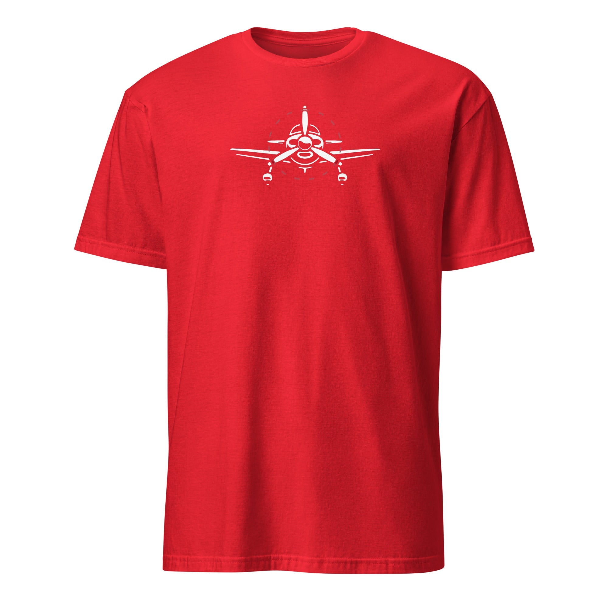 Plane 6 Short - Sleeve Unisex T-Shirt - Prop and Piston
